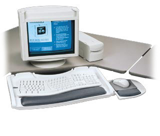 Fellowes aritculating keyboard manager 93810
