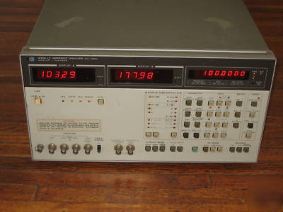 Hp agilent 4192A lf impedance analyzer 5HZ-13MHZ - used