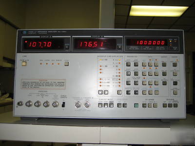 Hp agilent 4192A lf impedance analyzer 5HZ-13MHZ - used
