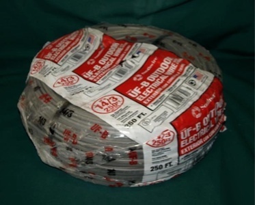 New 250' of southwire 14/3 uf-b wire 