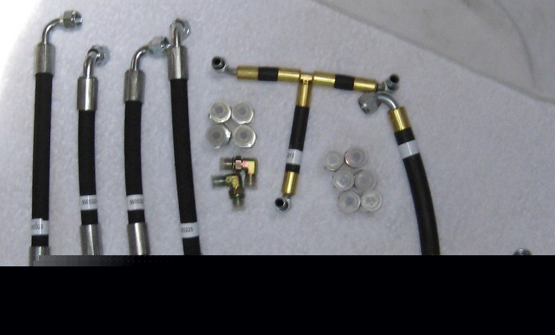 New bush hog hydraulic hose & fitting replacement kit 
