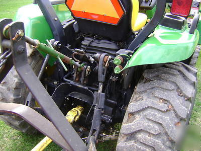 John deere 4210 hst with loader and bush hog
