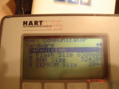 New hart communicator 275 8MB case manual probes
