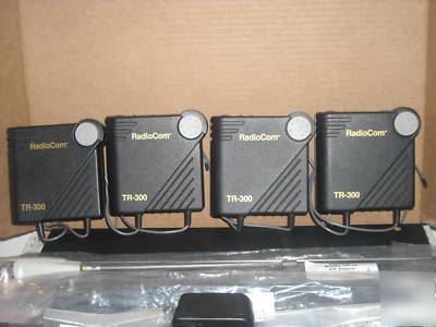 New telex btr-300 wireless intercom system 