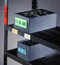 New wise hol-dex hook & loop label holders 1X6 lot 12