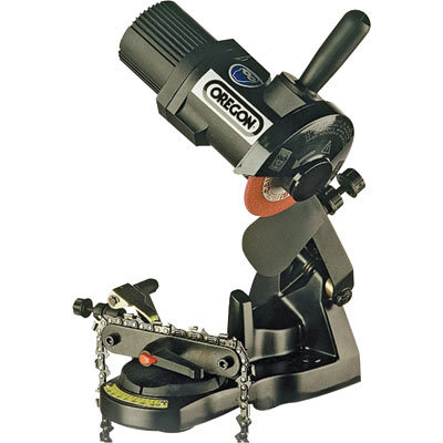 Oregon bench-mount chainsaw chain sharpener # 108181