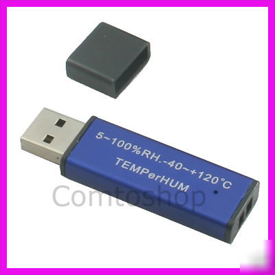 Pc usb hygro thermometer humidity temperature data log