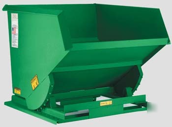 Self-dumping hopper, 6K lb., 2 cu. yard