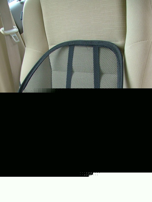 Cool vent mesh back lumbar support car seat, chair