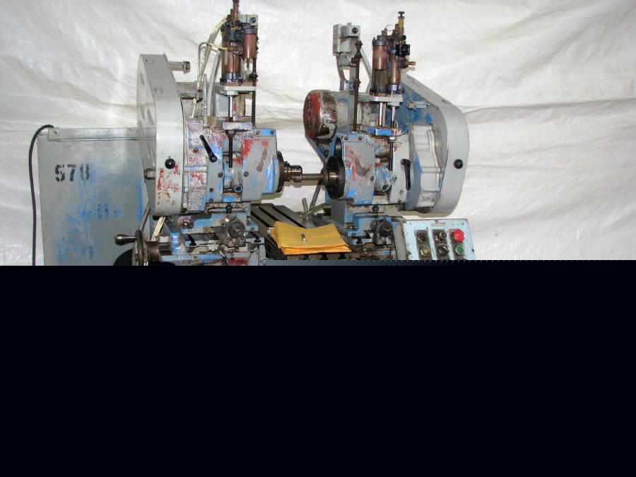 Nichols duplex production mill w/ rise & fall twin mill