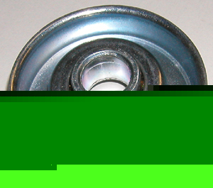 Conveyor roller unground flanged ball bearing 12X35.3