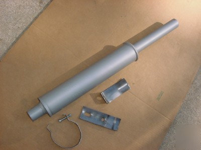 New allis chalmers wd wc D17 muffler vertical exhaust 