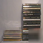 100 space saving vinyl cd sleeves replaces jewel boxes