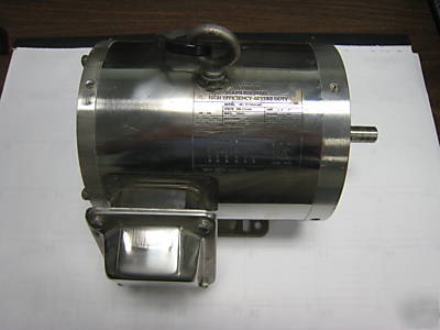 3/4 hp tenv ultimate stainless steel electric motor