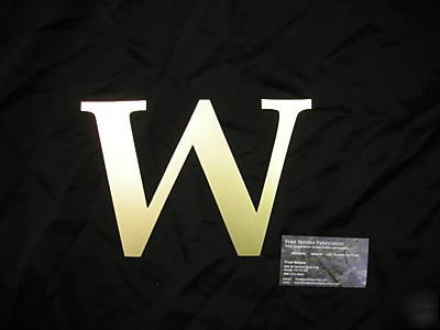 8 inch tall metal letters 11 ga steel 1/8 in. painted 