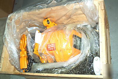 3 ton harrington electric hoist model ES030 100 ft lift