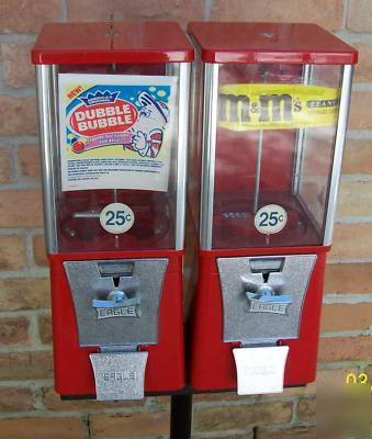 Red eagle bulk candy vending machines