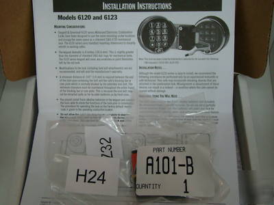 Sargent greenleaf s&g high security gun any safe lock
