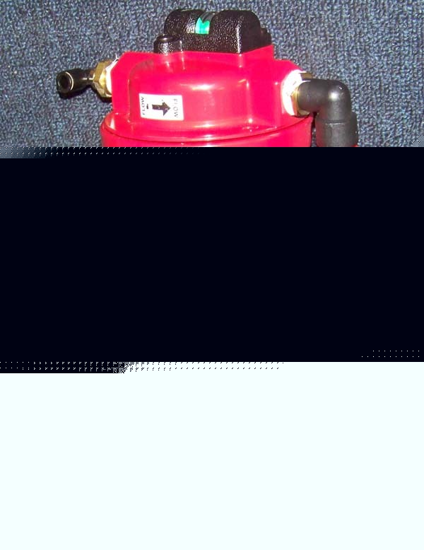 Rti coalescer/oil filter-float drain w/indicator:90SCFM