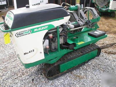 Mcelroy tracstar 412 pipe fusion machine hdpe 4