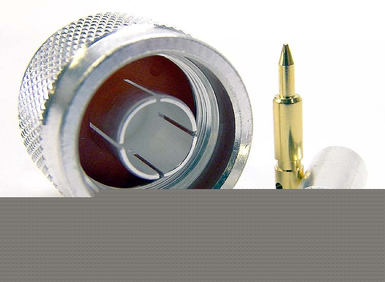 Lot 25 n male rf connector crimp for RG58 LMR195 rg-58