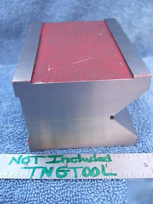 Magnetic v-block spi 45* 98-284-3 used toolmaker wow 