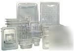 Update solid economy food pan cover 1/2 size |PCP50LDC