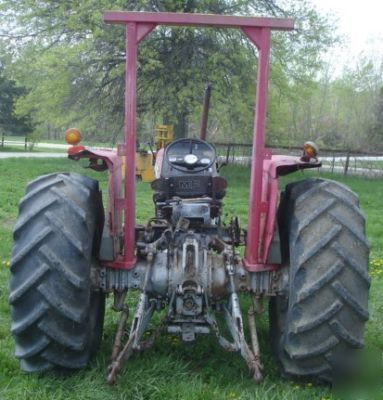 1979 massey ferguson 275 diesel tractor 4 cyl 67 hp