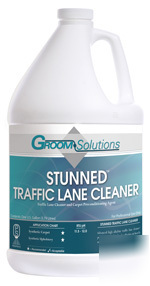 Stunned carpet cleaning pre-spray detergent chemical