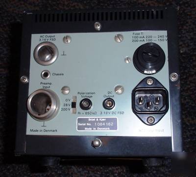 Bruel & kjaer 2609 measuring amplifier