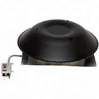 Ll building products blk roof mount power vent