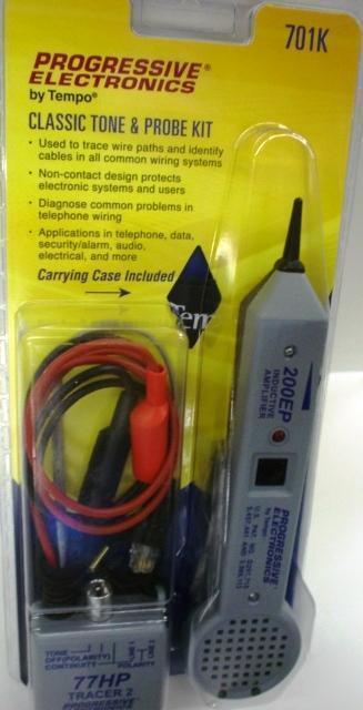 Progressive electronics tempo 701K tone and probe kit