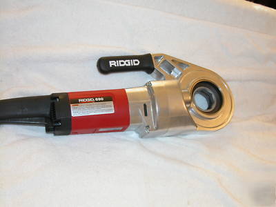 Ridgid model 690 power drive conduit pipe threader 