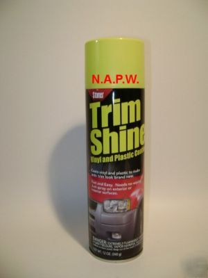 Trim shine automotive vinyl & plastic cleaner 12 oz