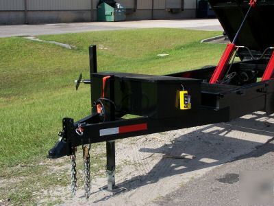 New 7 x 14 all pro dump trailer equipment ramp