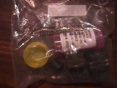 Itt cannon MS3122E12-10P & amphenol MS3126F12-3S lot 