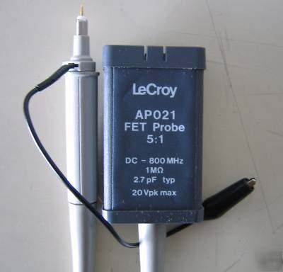 Lecroy APO21 fet probe 5:1, dc-800MHZ, 2.7PF 1MÎ© 