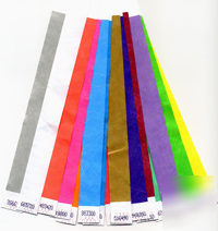 Tyvek wristbands 3/4