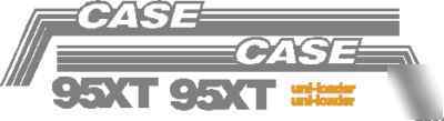 Bobcat case cat gehl jcb takeuchi skid steer decal sets