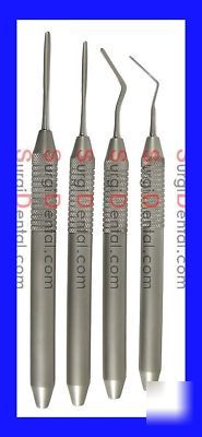 Periotome set of 4 single ended implant dental extract