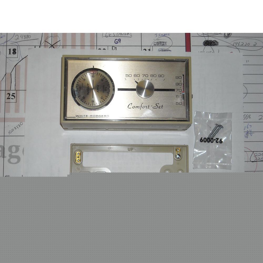 White rodgers 1F70-358 heat only set-back t-stat 88157