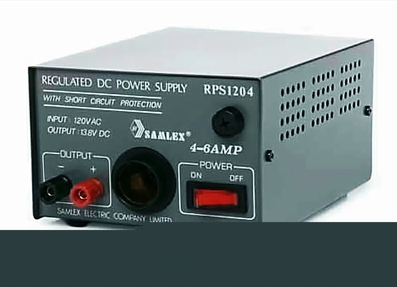 New samlex RPS1024 hq 13.8 volt 4 amp dc power supply