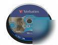 10 verbatim lightscribe cd-r 52X speed 700MB recordable