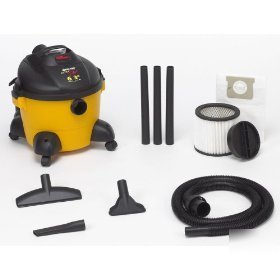 New shop-vac ultra plus wet/dry vacuum 6-gallon 3-hp 