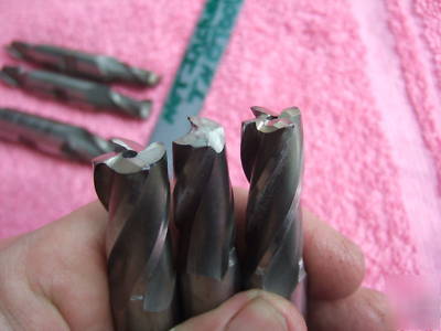 Endmills 6 various sizes all 4 bridgeport machinist bp