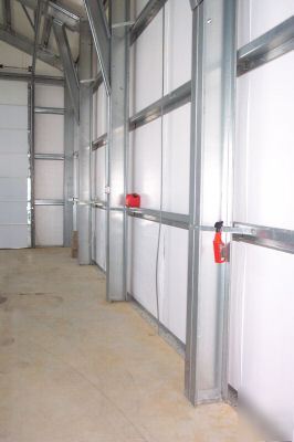 New large steel metal barn building- garage - 44' x 60'
