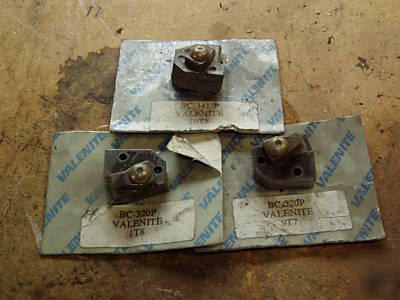 New valenite bc variset heads bc-341-p bc-320P