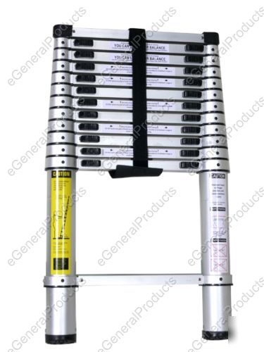 12.5FT portable telescoping extension ladder telescopic