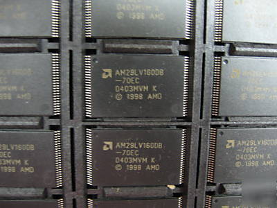 96 pc's p/n AM29LV160DB70EC tssop 48 flash ic 16MX16