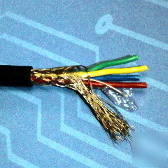 Cable screened 4-core to def-stan 61-12...lot of 10